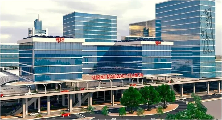 Top Upcoming Mega Projects Transforming Surat’s Future 2 Surat railway station western railway