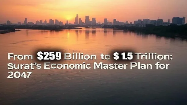 From $259 Billion To $1.5 Trillion: Surat’s Economic Master Plan For 2047 Surat economic master plan 2047 growth vision krh news india