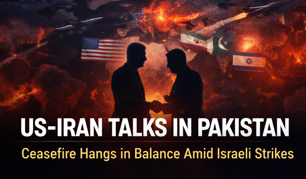 Us-Iran Talks In Pakistan Amid Israeli Strikes: Ceasefire Hangs In Balance Us-iran war talk
