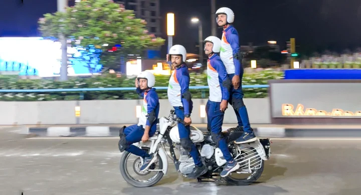 Surat city decorated for gujarat gaurav day celebration