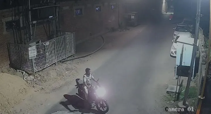 Vadodara theft scene