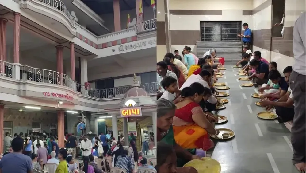 Bardoli Jalaram Mandir Introduces Grand Weekly Mahaprasadi And Bhajan Service Every Thursday Bardoli jalaram mandir