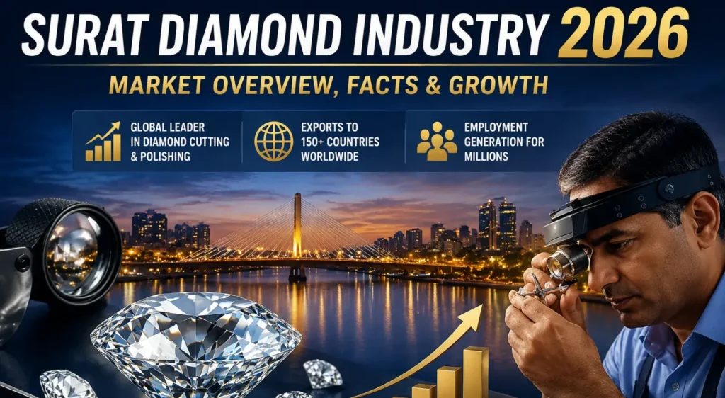 Surat diamond industry 2026: market overview, facts & growth
