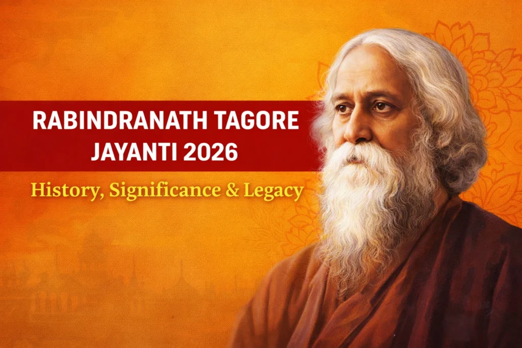Rabindranath tagore jayanti