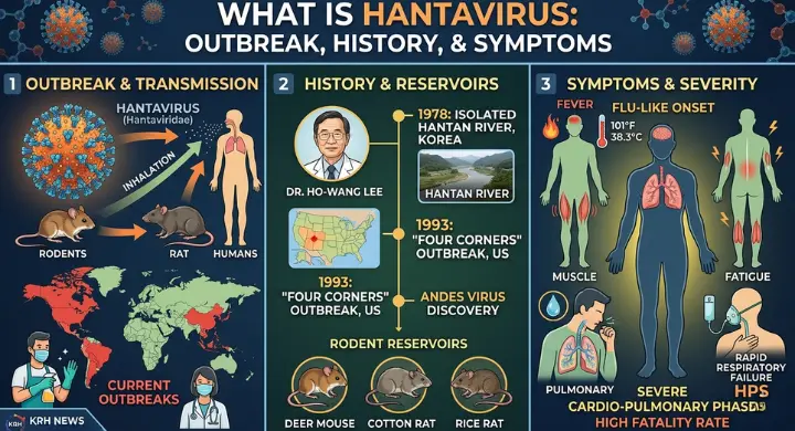 What is hantavirus? It's history, symptoms