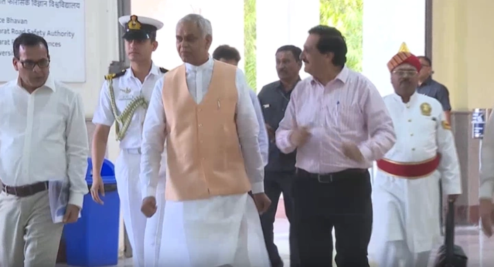 Governor acharya devvrat travels by metro from gandhinagar to ahmedabad
