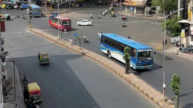 Ahmedabad Launches Drive At 79 Traffic Hotspots To Improve Amts And Brts Services Ahmedabad launches traffic drive to improve bus services