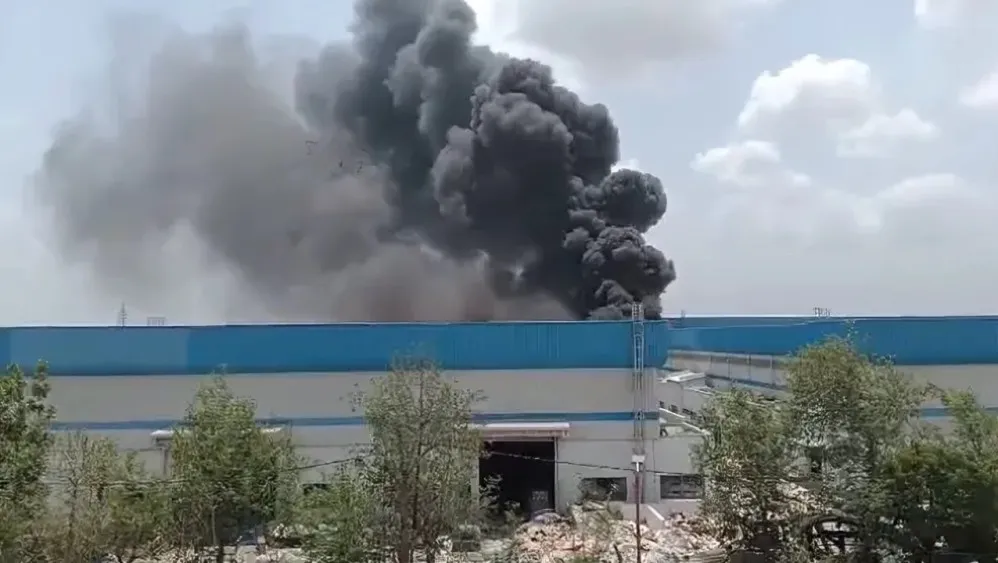 Vadodara Breaking: Fire Breaks Out In Private Company At Manjusar Gidc Vadodara breaking: fire breaks out in private company at manjusar gidc