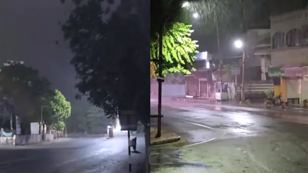 Navsari Receives Heavy Rainfall As Monsoon-Like Conditions Grip South Gujarat Navsari rain 2026