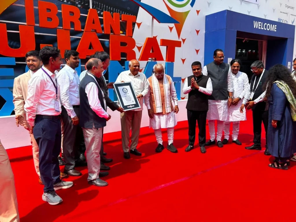 Gujarat’s indextb receives guinness world record certificate