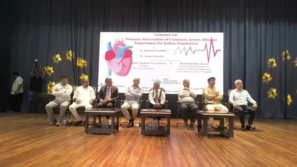 Vapi Heart Health Seminar Draws Attention To India’S Growing Cardiac Crisis Vapi heart health seminar - dr. Samir kapadia