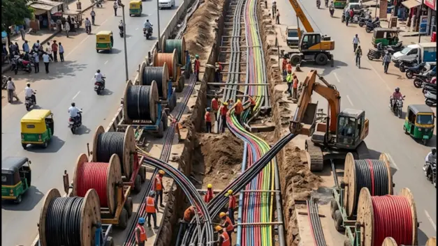 No More Overhead Wires! Gujarat Plans Wire-Free Cities Across State Gujarat plans wire-free cities across state