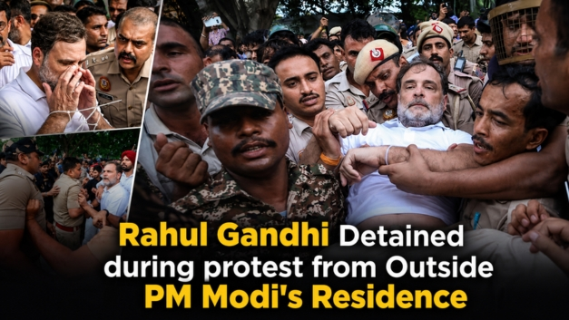 Breaking News: Rahul Gandhi, Priyanka Gandhi Detained During High-Voltage Protest Outside Pm Modi’S Residence Rahul gandhi, priyanka gandhi detained during high-voltage protest outside pm modi's residence