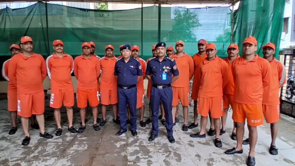 Ndrf Team Deployed In Valsad As Heavy Monsoon Rains Continue; Administration On High Alert Ndrf team deployed in valsad during monsoon 2026
