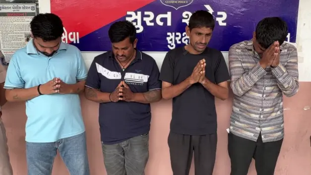 Surat School Liquor Party Row: Security Guard Action After Video Surat school liquor party