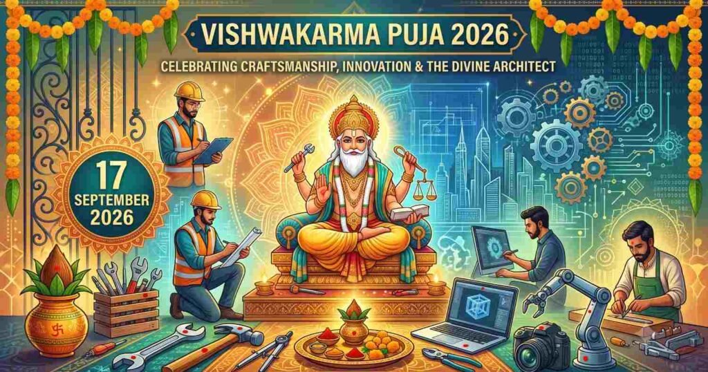 Vishwakarma Puja 2026: Date, History, Significance, Rituals And How To Celebrate Gemini generated image 1qnsiq1qnsiq1qns 100kb e1788611318194