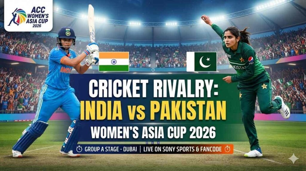 India Vs Pakistan Women’s Asia Cup 2026: High-Voltage Clash Today In Dubai India vs pakistan women’s asia cup 2026