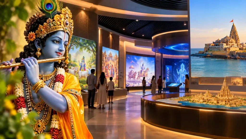 Dwarka to get ₹92. 70 crore krishna museum with nine galleries: a new spiritual attraction for devotees