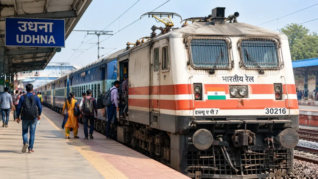 Diwali-Chhath Special Trains From Surat: Udhna–Jaynagar Services Announced Surat diwali special trains 2026: udhna–jaynagar route