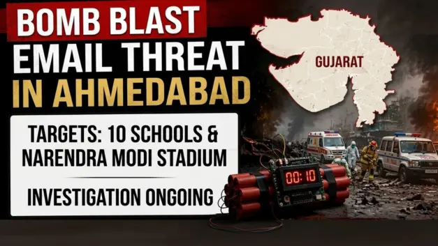 Ahmedabad Schools Receive Bomb Threat Emails; Narendra Modi Stadium Also Named Ahmedabad schools receive bomb threat emails; narendra modi stadium also named