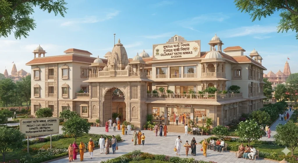 Gujarat To Build ₹80.25 Crore Yatri Niwas In Ayodhya For Pilgrims Gujarat to build ₹80. 25 crore yatri niwas in ayodhya for pilgrims