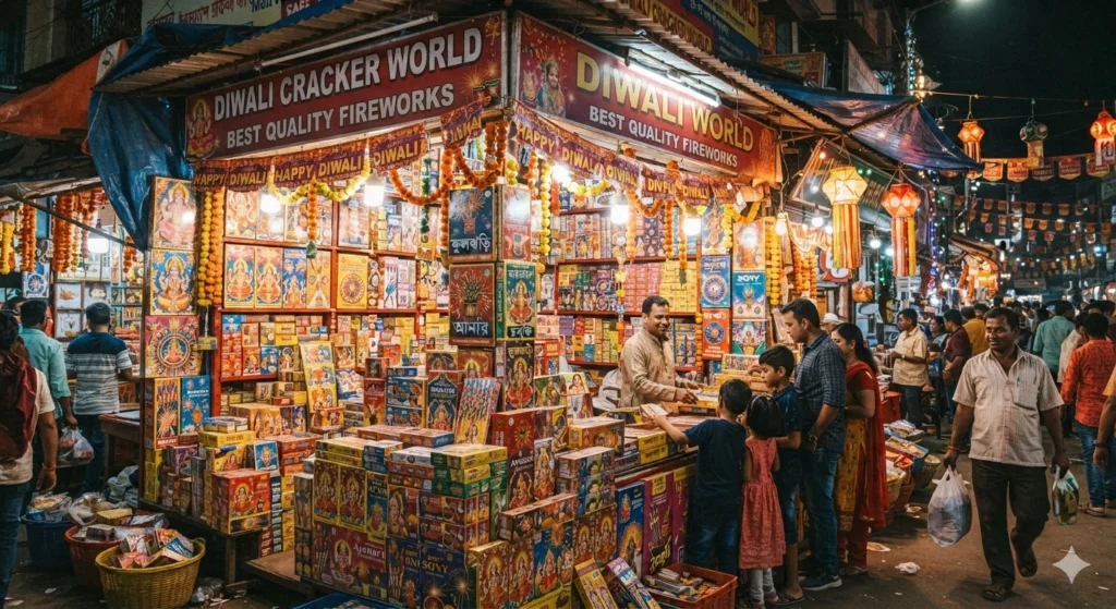 Surat diwali alert: firecracker stalls without noc face stock seizure, fir
